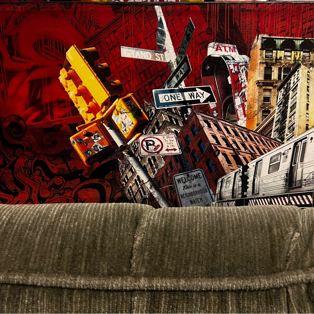 Painting - graffiti of New York